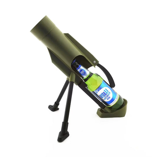 JOYTUTUS Beer Bottle Mortar Bottle Opener, 330-355Ml Mortar Beer Bottle Opener, Hands-Free Push down Opener, for Bar, Gathering, Desk Decor, Game Days, Bbqs, Bachelor Party Fathersdaygift,Summerwins,Campingessentials,Campinggear